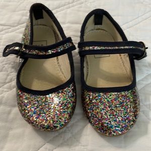 Toddler glittery shoes